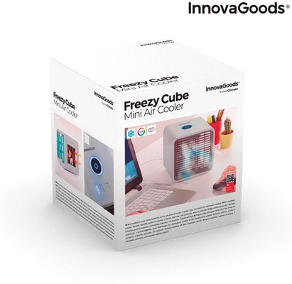 Mini climatizador evaporativo portatil INNOVAGOODS con Led FreezyQ